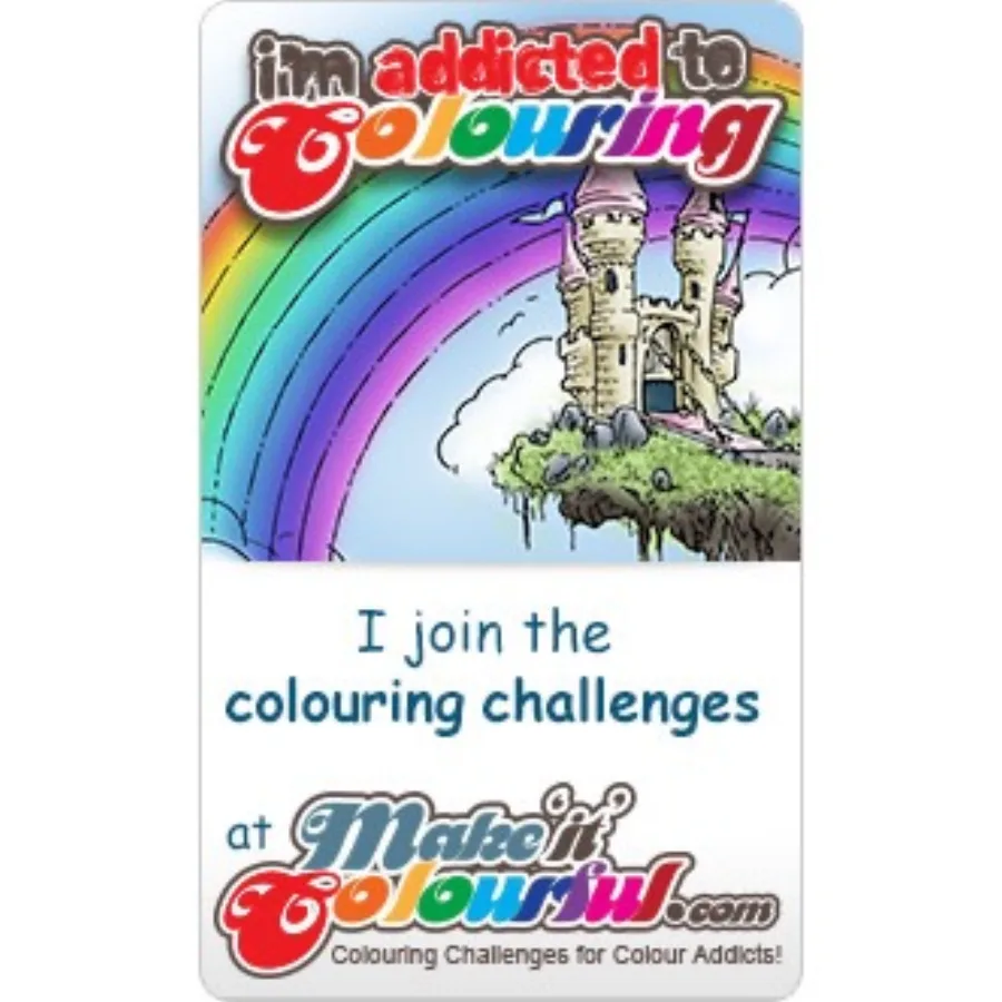 A blog badge crafters embedded on their own blogs.