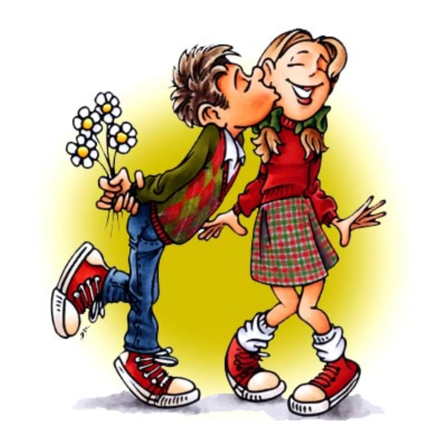 Geeky Love, coloured.