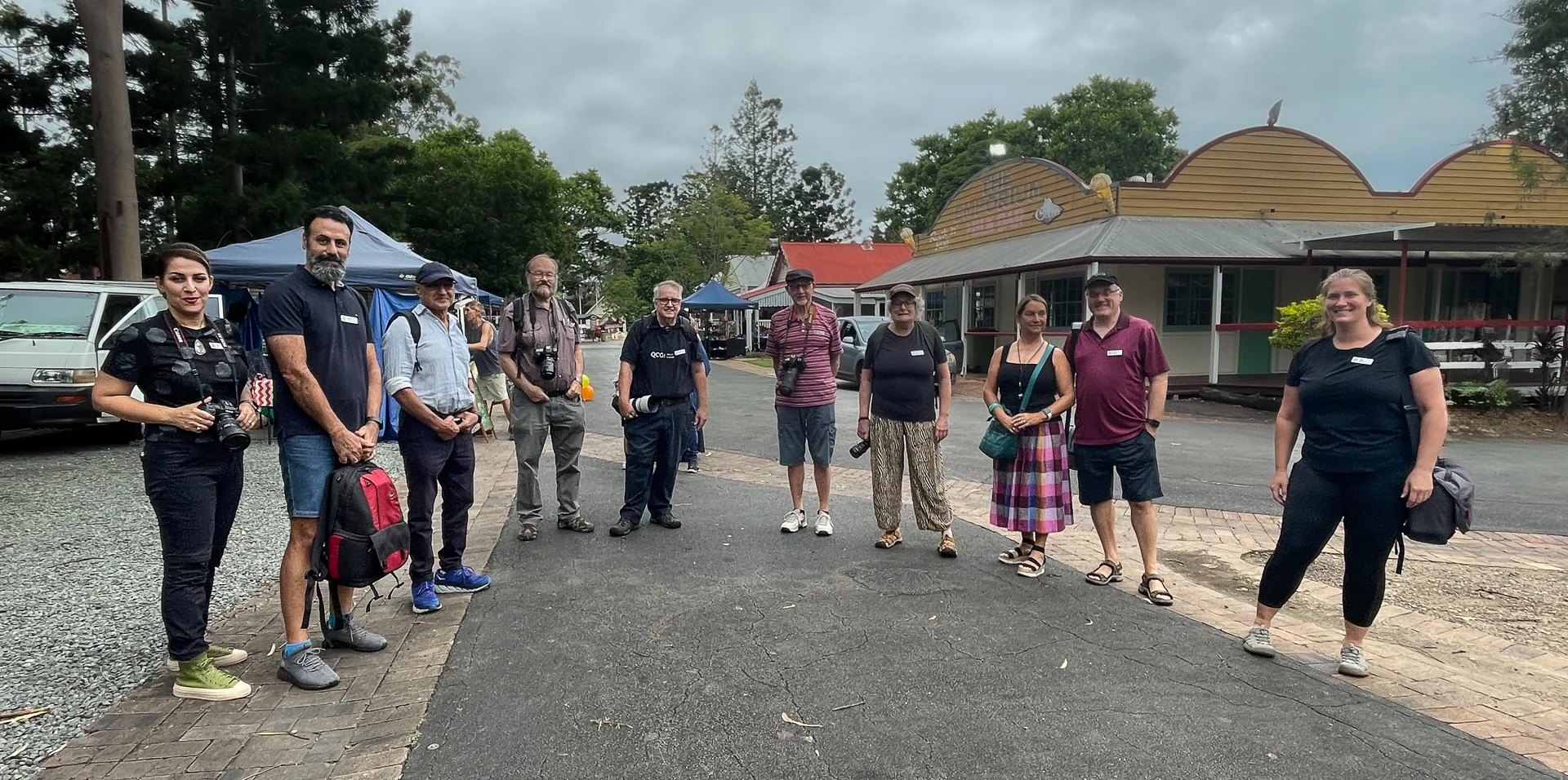 Queensland Camera Group members on a photography outing